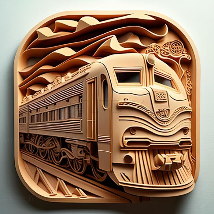 3D модель Пусанский поезд (STL)